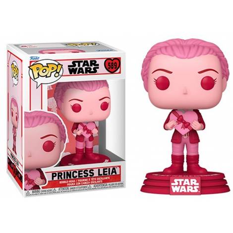 Funko Pop! Star Wars: Valentines S3 - Princess Leia #589 Vinyl Figure