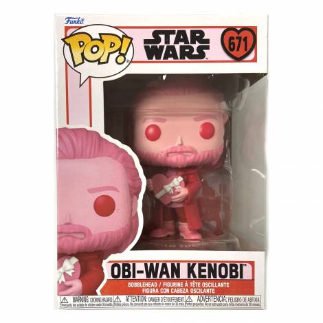 Funko Pop! Star Wars: Valentines S4 - Obi-Wan Kenobi # Vinyl Figure