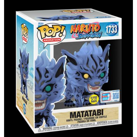 Funko Pop! Super Animation: Naruto Shippuden – Matatabi (GITD) (NYCC Convention 2024 Exclusive) #1733 Vinyl Figure