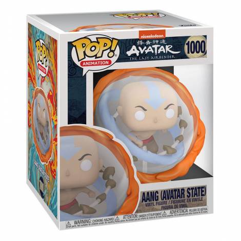 Funko Pop! Super Animation Avatar: The Last Airbender - Aang (Avatar State) #1000 Vinyl Figure (6