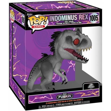 Funko Pop! Super Games: Funko Fusion Jurassic World - Indominus Rex* #1005 Vinyl Figure (6)