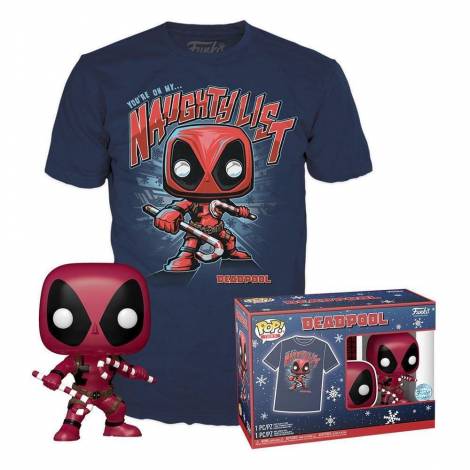 Funko Pop! Tee (Adult): Deadpool - King Deadpool T-Shirt (L)