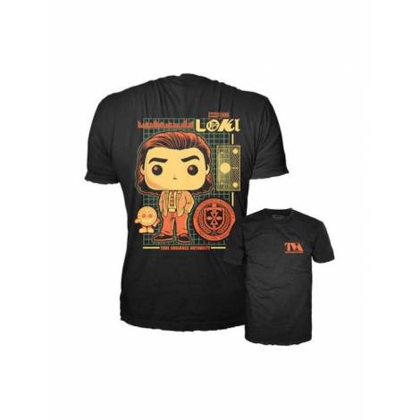 Funko Pop! Tee: Marvel - Loki TVA (M)