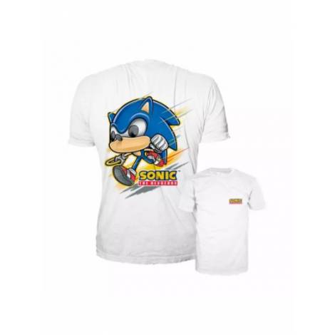 Funko Pop! Tees (Adult): Sonic - Sonic (Running) T-Shirt (XL)