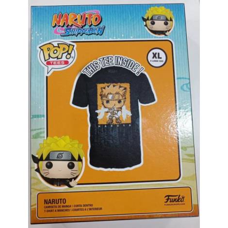 Funko Pop! Tees: Naruto Shippuden - Naruto T-Shirt (XL)