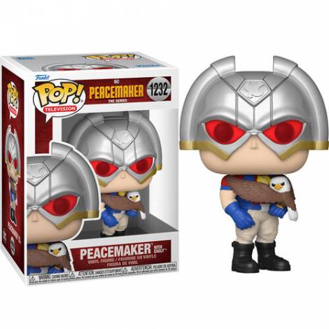 Funko Pop! Television: DC Peacemaker - Peacemaker with Eagly #1232 Vinyl Figure