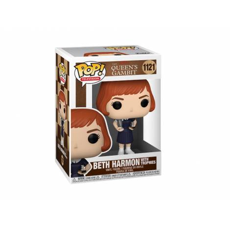 Funko POP! Television : Queens Gambit - Beth w/trophies #1121 Vinyl Figure (57690)