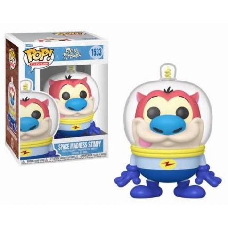 Funko Pop! Television: Ren and Stimpy - Space Madbess Stimpy (Space Suit) #1533 Vinyl Figure