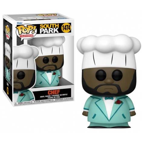 Funko Pop! Television: South Park - Chef in Suit #1474 Vinyl Figure