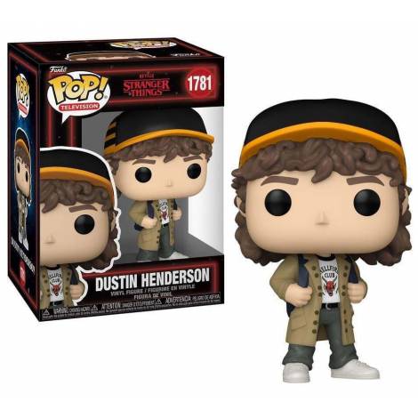 Funko Pop! Television: Stranger Things - Dustin Henderson #1781 Vinyl Figure