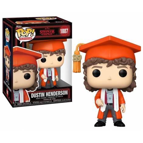 Funko Pop! Television: Stranger Things - Dustin Henderson (Graduation) #1887 Vinyl Figure