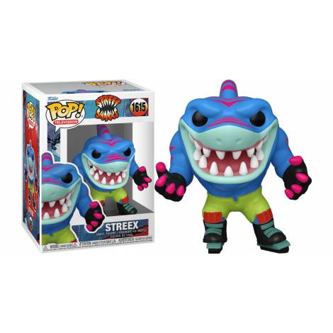 Funko Pop! Television: Street Sharks - Streex #1615 Vinyl Figure