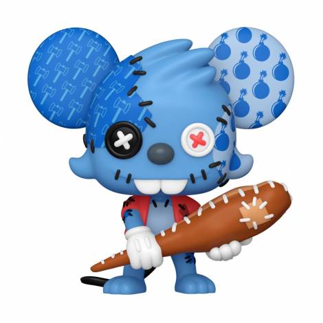 Funko Pop! Television: The Simpsons - Patchwork Itchy #1945 Vinyl Figure