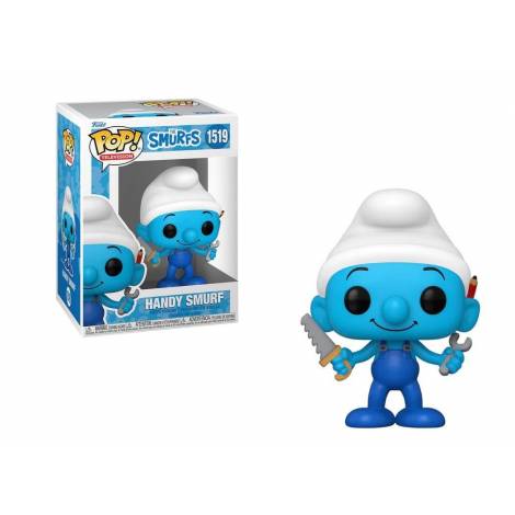 Funko Pop! Television: The Smurfs - Handy Smurf #1519 Vinyl Figure