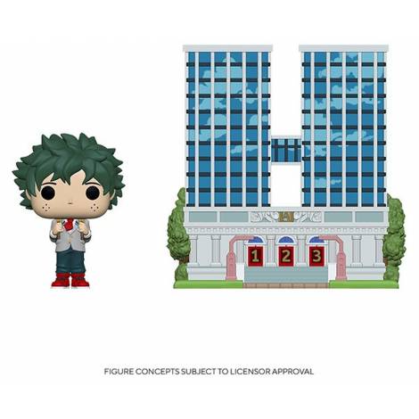 Funko POP! Town: My Hero Academia S6- U.A. High School w/Deku in Uniform # Vinyl Figure