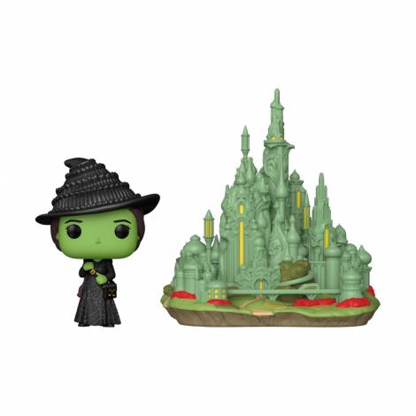 Funko Pop! Town: Wicked - Elphaba with The Emerald City #44 Vinyl Figures