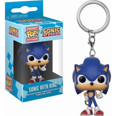 Funko Sonic Μπρελόκ Sonic (Ring Pocket POP!)