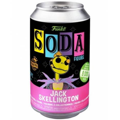 Funko Vinyl Soda Disney: The Nightmare Before Christmas - Jack* (SNK) (Blacklight) (Limited Edition) Collectible