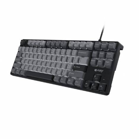 Fury Gaming Keyboard Kanabo K2 US Layout White Backlight Mechanical Black-Gray (NFU-2386) (FURNFU-2386)