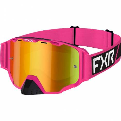 FXR Μάσκα Maverick (+ Extra Clear Φακός) Pink Ροζ 223395-9400-00