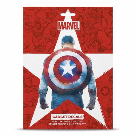 Gadget Decals MARVEL Captain America 17X25 (Β5) PVC Marvel 3+