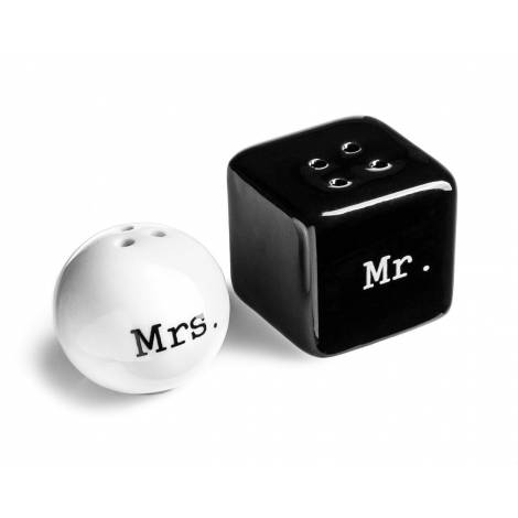 Gadget Master Αλατοπίπερο Mr & Mrs