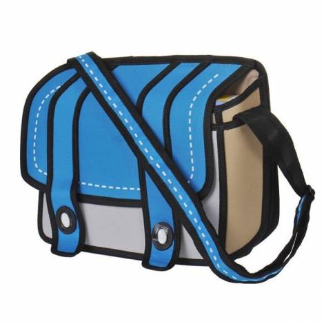 Gadget Master Cartoon bag 3D - blue