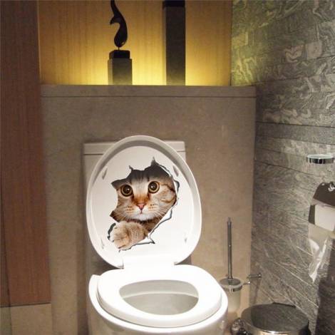 Gadget Master Cat 3D Wall Sticker