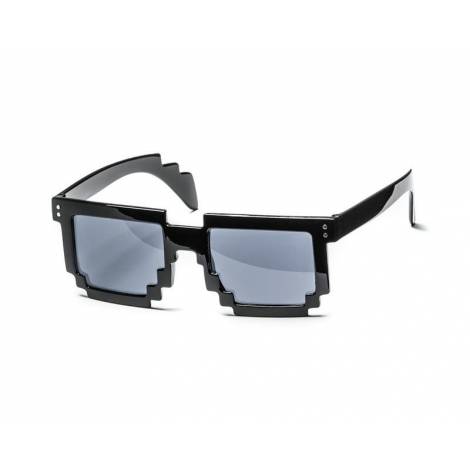 Gadget Master Γυαλιά 8 bit pixel party glasses μαύρα