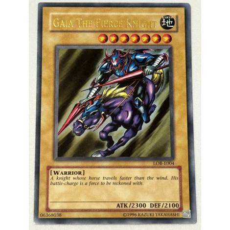 Gaia The Fierce Knight ULTRA RARE (LOB - UNLIMITED)