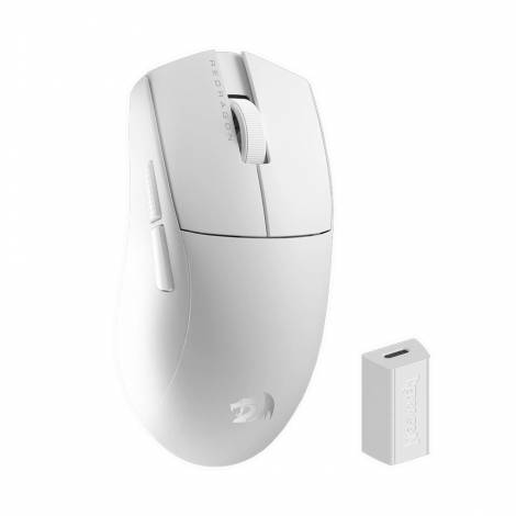 Gaming Ποντίκι - Redragon M916 PRO 4K 3-Mode Wireless (White)