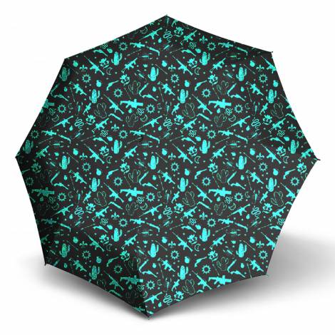 Gaya Saints Row - Pattern Black Umbrella (1093168)