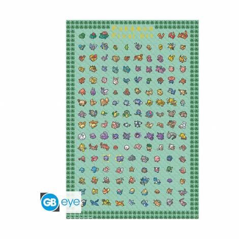 GB eye: Pokemon - Pixel Art Maxi Poster (91.5X61cm) (GBYDCOA042)