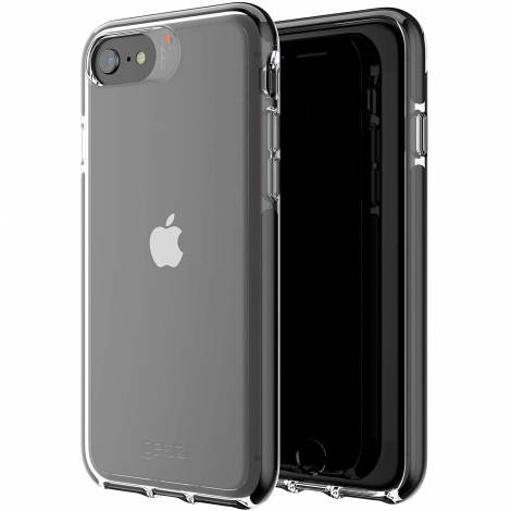 Gear4 Piccadilly Θήκη προστασίας – iPhone SE 2020 / 8 / 7 / 6s / 6 (διάφανη/μαύρη)