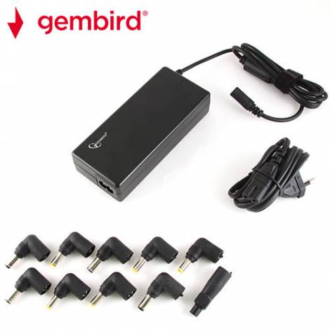 GEMBIRD AC MAINS 90W UNIVERSAL NOTEBOOK POWER ADAPTOR  NPA-AC1D