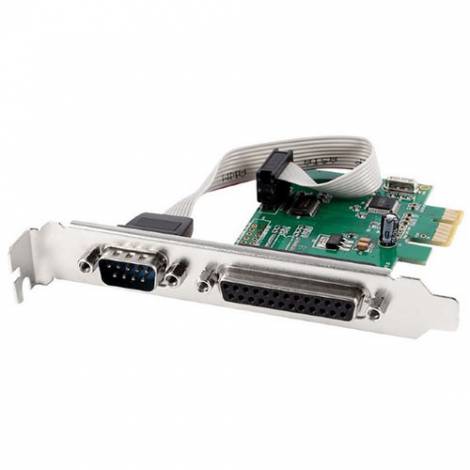 GEMBIRD COM SERIAL PORT+LPT PORT PCI EXPRESS ADD-ON CARD WITH EXTRA LOW-PROFILE BRACKET