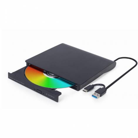 GEMBIRD EXTERNAL USB DVD DRIVE BLACK