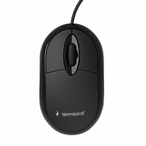 GEMBIRD OPTICAL USB MOUSE BLACK REFURBISHED