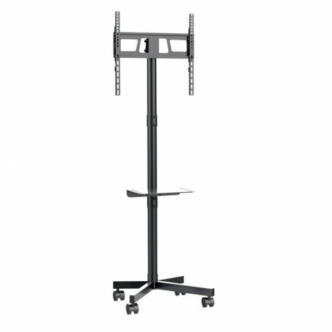 GEMBIRD TV FLOOR STAND TILT WITH CASTER WHEELS 32'-55' BLACK