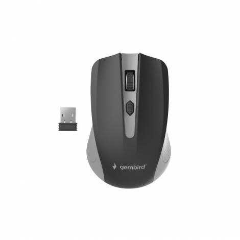 GEMBIRD WIRELESS OPTICAL MOUSE SPACEGREY BLACK