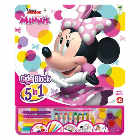 Giga Block Σετ Ζωγραφικής Disney Minnie 5 Σε 1 Για 3+ Χρονών