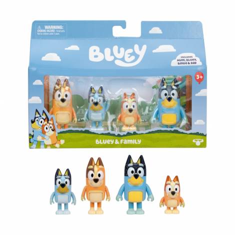 Giochi Preziosi Bluey: Bluey & Family (BLY01110)