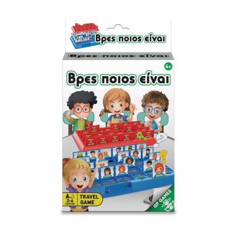 Giochi Preziosi Travel Game - Βρες Ποιος Είναι (Ελληνική Γλώσσα) (TAV02000)