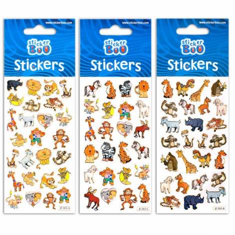 Glitter Stickers 7Χ18 ΖΩΑΚΙΑ