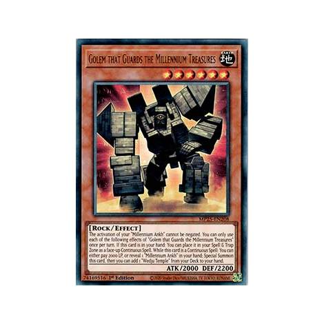 Golem that Guards the Millennium Treasures ULTRA RARE (MP25)