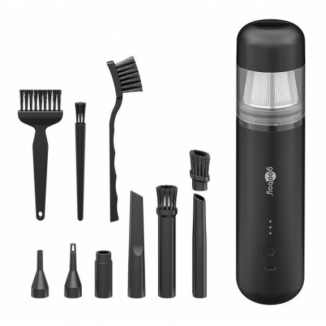 GOOBAY 2 σε 1 σκουπάκι χειρός & air duster 77829, 120W, 6000mAh, μαύρο