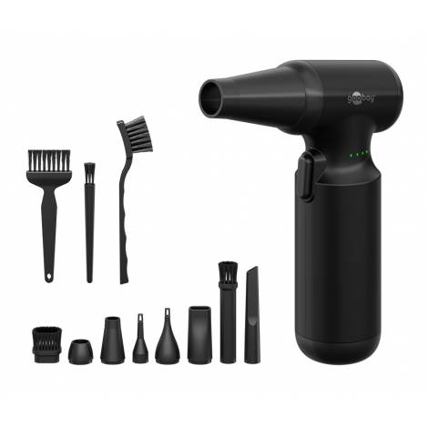 GOOBAY ηλεκτρικό air duster 77830, 100W, 6000mAh, μαύρο