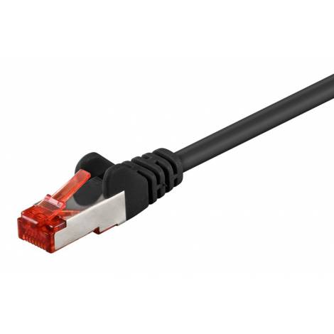 GOOBAY καλώδιο δικτύου 68700, CAT 6 S/FTP, copper, 250MHz, 5m, μαύρο