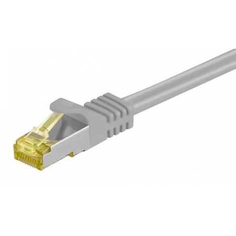 GOOBAY καλώδιο δικτύου 91567, CAT 7 S/FTP, copper, 500MHz, 0.25m, γκρι