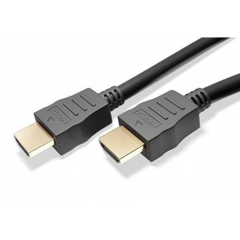 GOOBAY καλώδιο HDMI 2.0 60621 με Ethernet, 4K/60Hz, 18Gbps, 1.5m, μαύρο